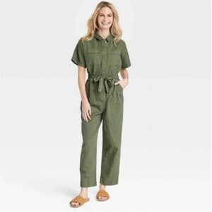 Universal Thread Olive Green Jumpsuit